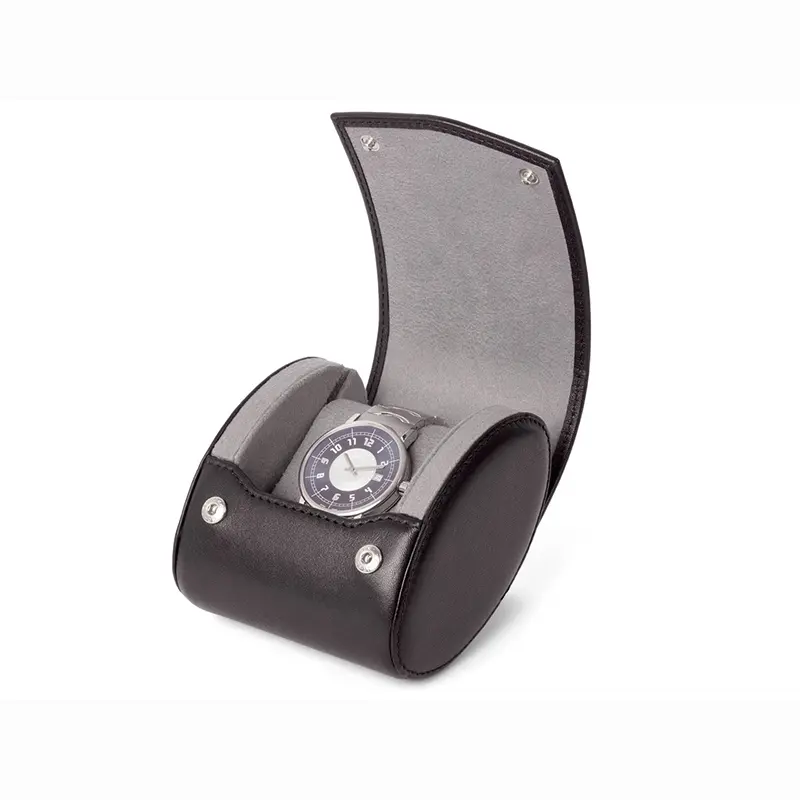 Single Leather Watch Box Companies –  Single high-grade watch box jewelry box watch leather storage box – Longqin